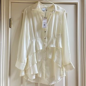 White Finley blouse